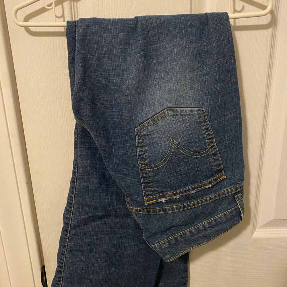 Levi's Light Blue Bootcut 515 Stretch Jeans